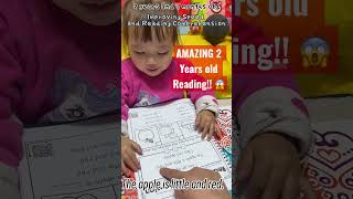 2 YEAR OLD TODDLER READS LIKE A PRO! 😱 Wealth