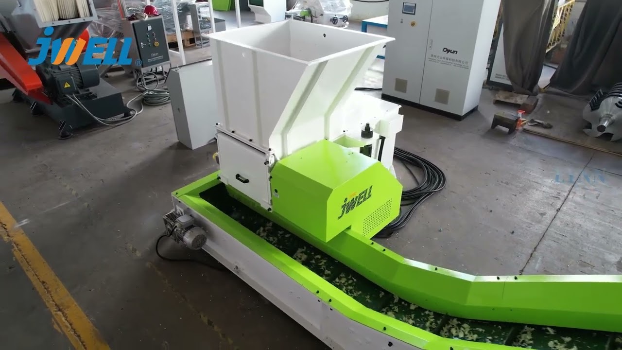 jwell 600 small single shaft shredder for lumps/extruder head waste