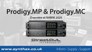 DirectOut Prodigy.MC & Prodigy.MP at NAMM 2020