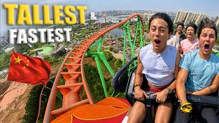 China's TALLEST & FASTEST Roller Coaster! | How Good Is It? | Nanchang Sunac Land / 南昌融创乐园