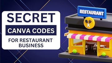 SECRET Canva element codes for restaurant businesses