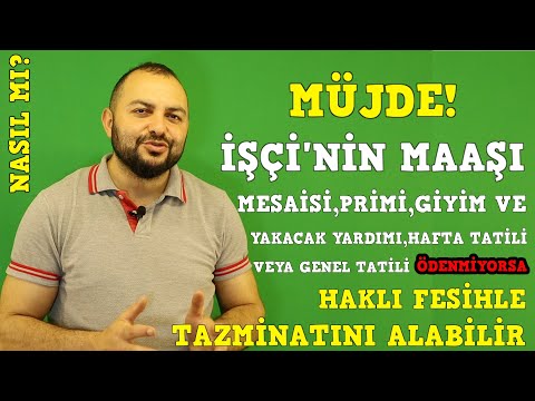 Video: Ücretlerin ödenmemesi Durumunda Nereye Gidilir