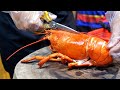 Vietnamese Street Food - ALASKA LOBSTER RICE PORRIDGE Seafood Quy Nhon Vietnam