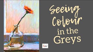 Three Tips on Seeing Colour in Greys - A Demo in Soft Pastels screenshot 1