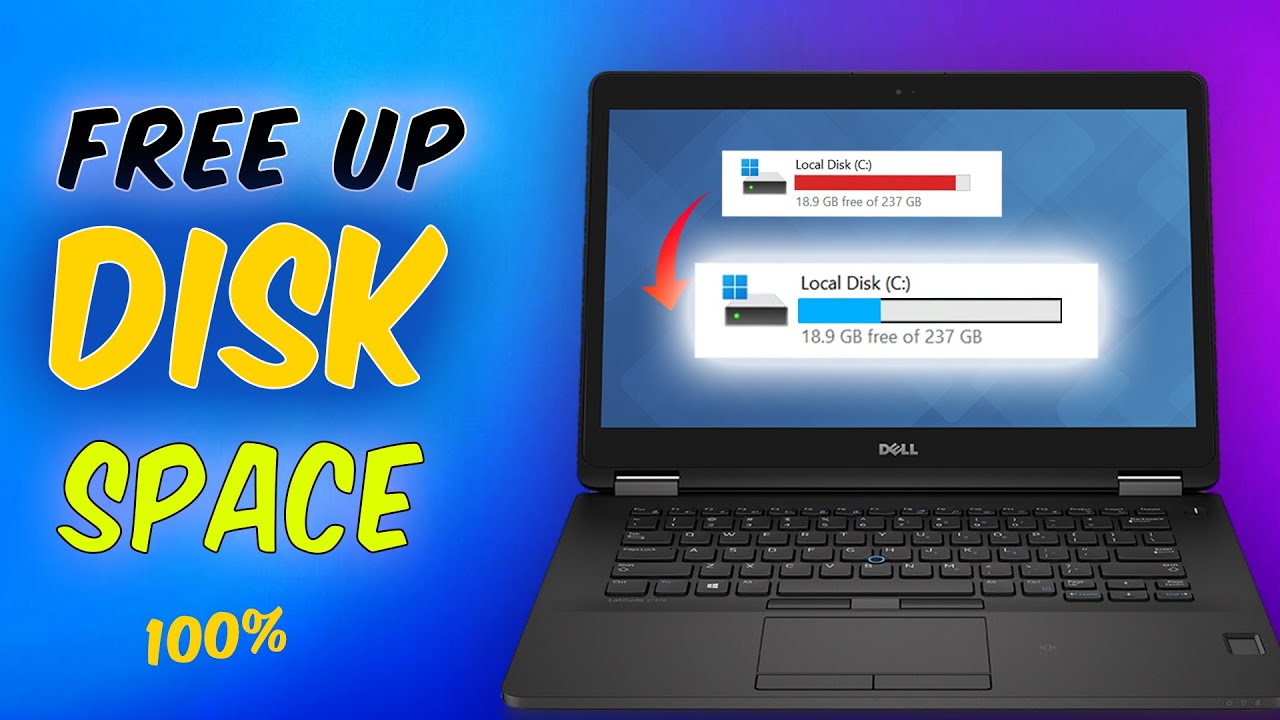 How To Free Up Disk Space On Windows 11 and 10 - YouTube