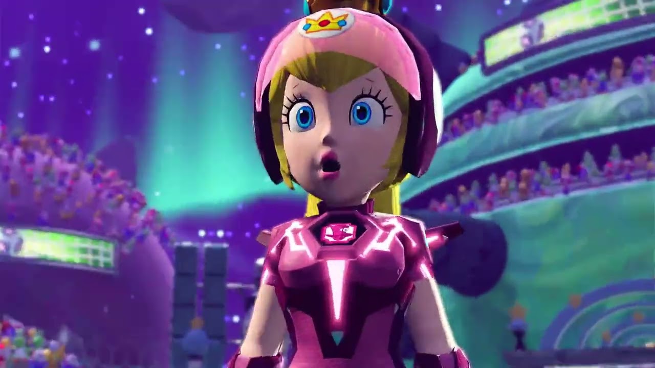 MARIO STRIKERS BATTLE LEAGUE FOOTBALL TEAM PEACH VS TEAM WARIO PART 11