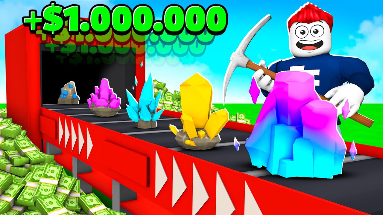 ICH BAUE eine ROHSTOFF FABRIK mit $100.000.000! - Erz Tycoon 2 Roblox
