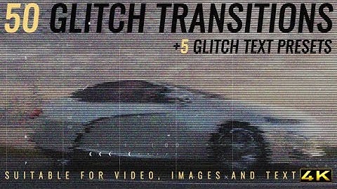 Glitch Transitions ( After Effects Project Files)
