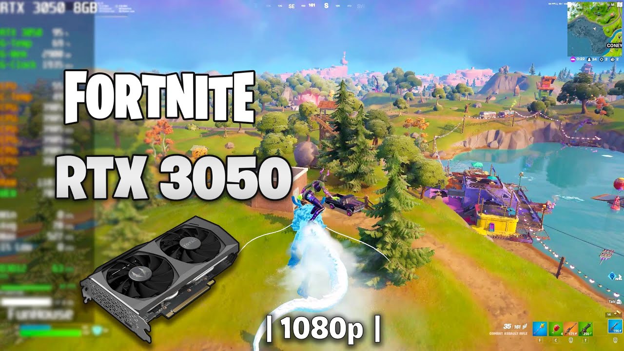 Fortnite - RTX 3050 - I5 9400f 16GB Ram - YouTube
