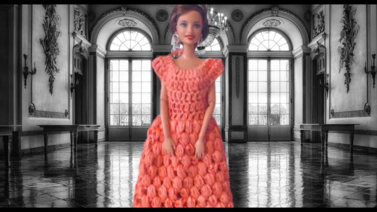 Tenue de soirée pour poupée Barbie - La robe