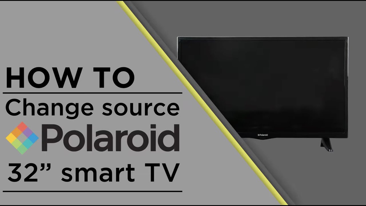Polaroid TV - How to Change Source - YouTube