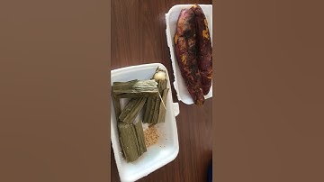 Cơm Lam Thịt nướng Khoai lang nướng