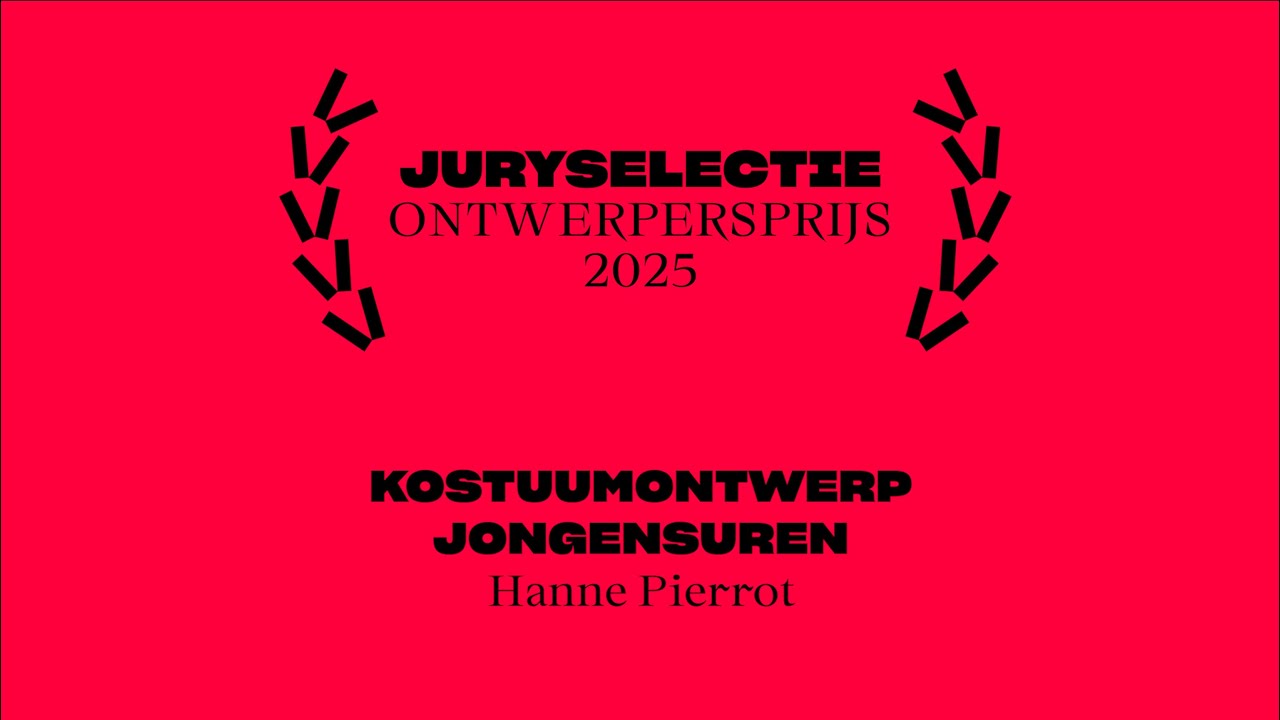 GENOMINEERDEN ONTWERPERSPRIJS 2025 HANNE PIERROT