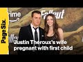 Justin Theroux's wife Nicole Brydon Bloom is pregnant, expecting couple's first child