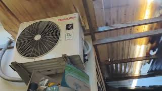 OUTDOOR AC SHARP AH-AP5SHL-START UP!#startup@Kokosean261