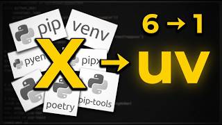 If you're still using pip, you're wasting hours of your life