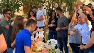 اجمل اجواء حفلة لبنان شربل نرشة وطارق ياغي (فز لمنديل - يابو جدايل)