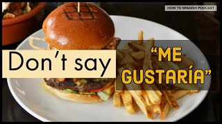 5 phrases to order food like a native Spanish speaker (learn Spanish - How to Spanish Podcast)