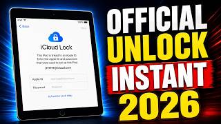 iPad iCloud Activation Lock Remove  Method (2026) - FMI OFF