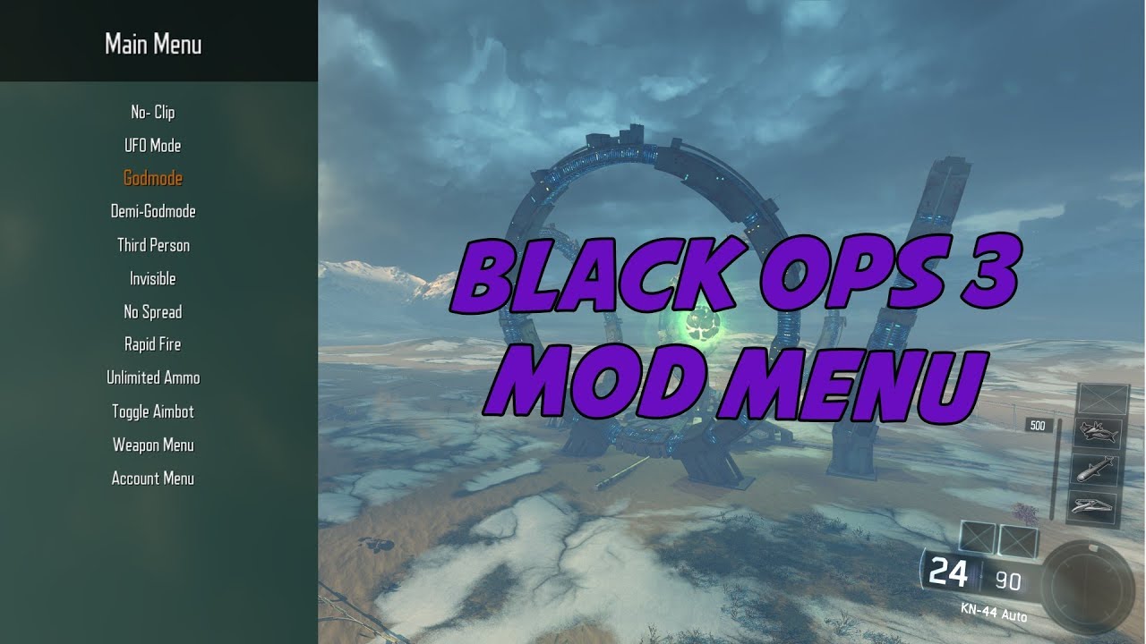 Black ops 3 mod menüsü indir