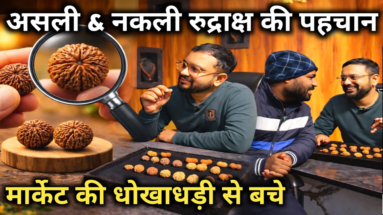 असली और नकली रुद्राक्ष की पूरी सच्चाई || धोखाधड़ी से कैसे बचे || Original Rudraksh