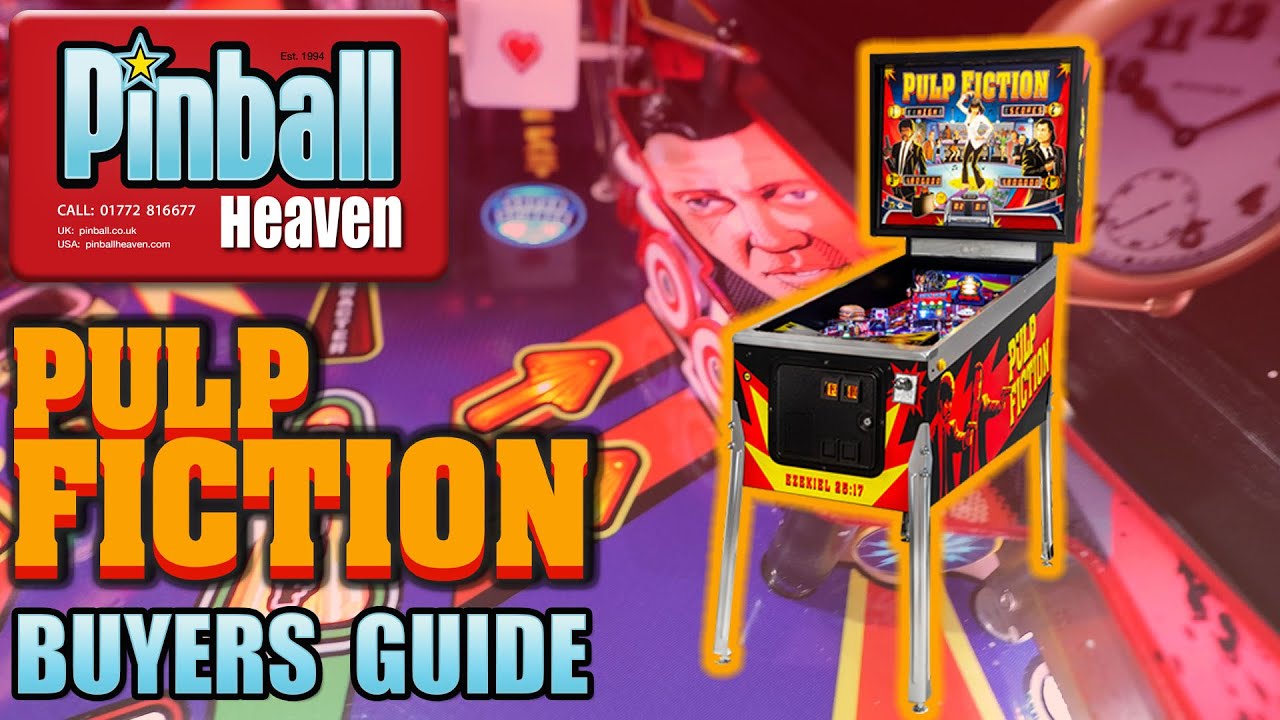 Chicago Gaming Company Pulp Fiction Pinball Machine Review, Gameplay