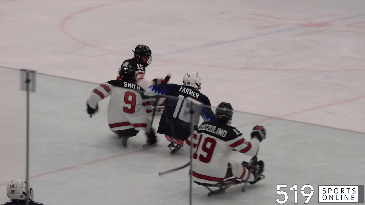 Para Ice Hockey (Exhibition Game) - Team United States vs Team Canada