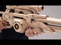 Unleashing rubber band fury with this diy cardboard gun