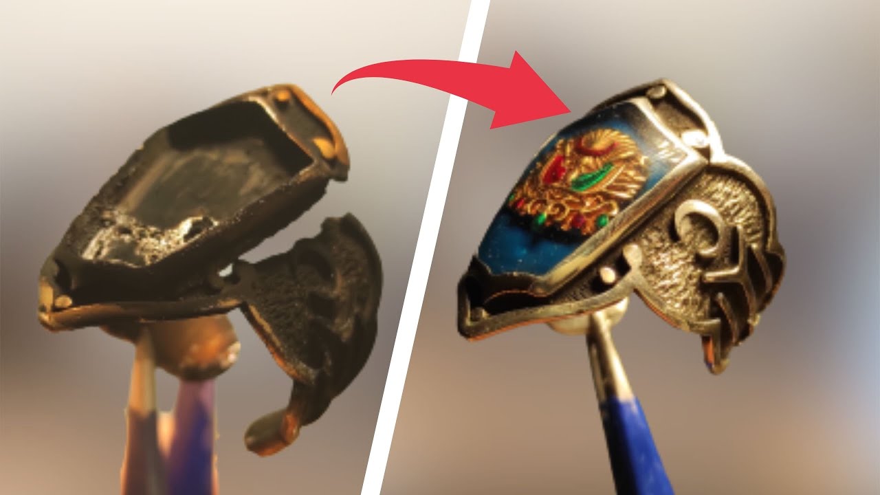 Восстановление обожженного эпоксидного кольца