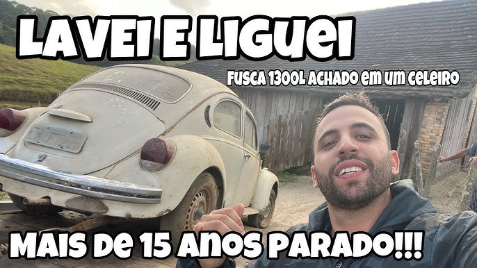 Após viralizar pintando carro, João Miguel viajou por 3 horas para andar no  'fuscão preto', Mato Grosso do Sul