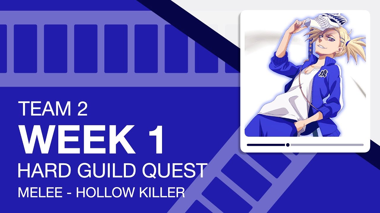 Bleach: Brave Souls || Hard Guild Quest || Melee Hollow Killer