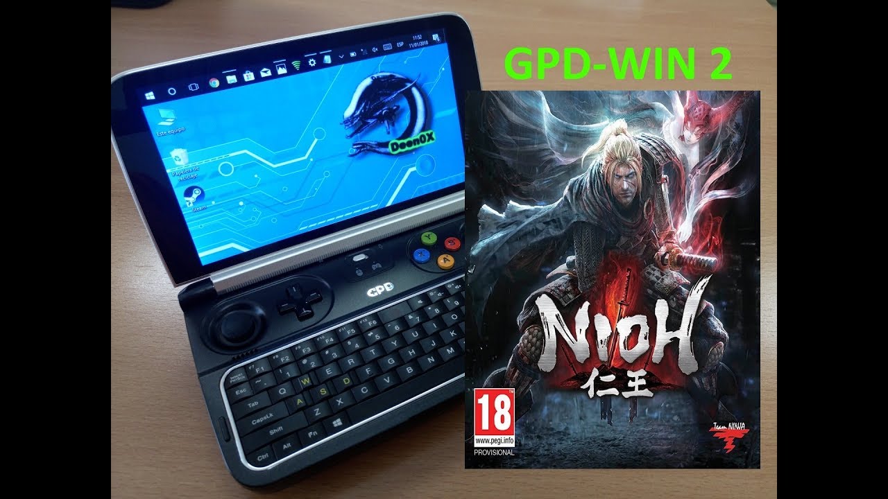 GPD-WIN2 (Prototipo, 8W) - Nioh e revo v2