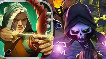 Skull towers Castle defense android gameplay