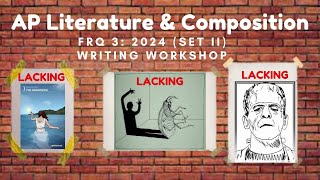 FRQ 3 2024: Set II (AP Lit) #writingsecrets #writingtips #writingprocess #collegeboard