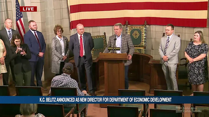 LIVE: Gov. Jim Pillen to announce appointment to lead Nebraska Department of Economic Development