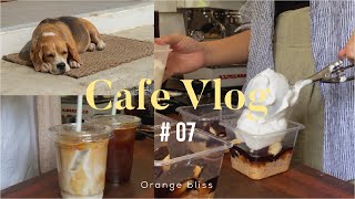카페브이로그 CAFE VLOG # 07  | Saturday - Sunday Vlog | ASMR | ทำเครื่องดื่ม - ขนม