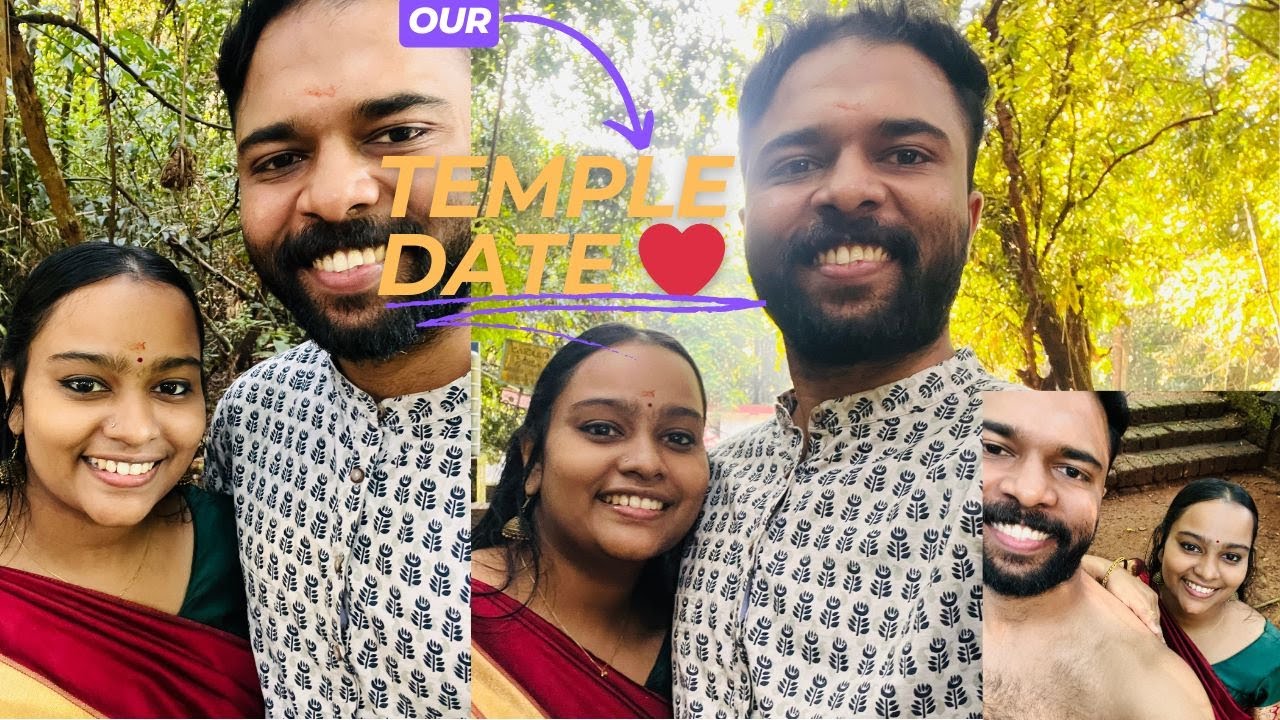Our Temple Date 🪔✨💓 | 