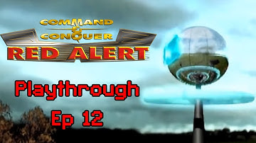 C&C Red Alert 1 Remastered Soviet Playthrough Mission 12 Capture The Tech Centers