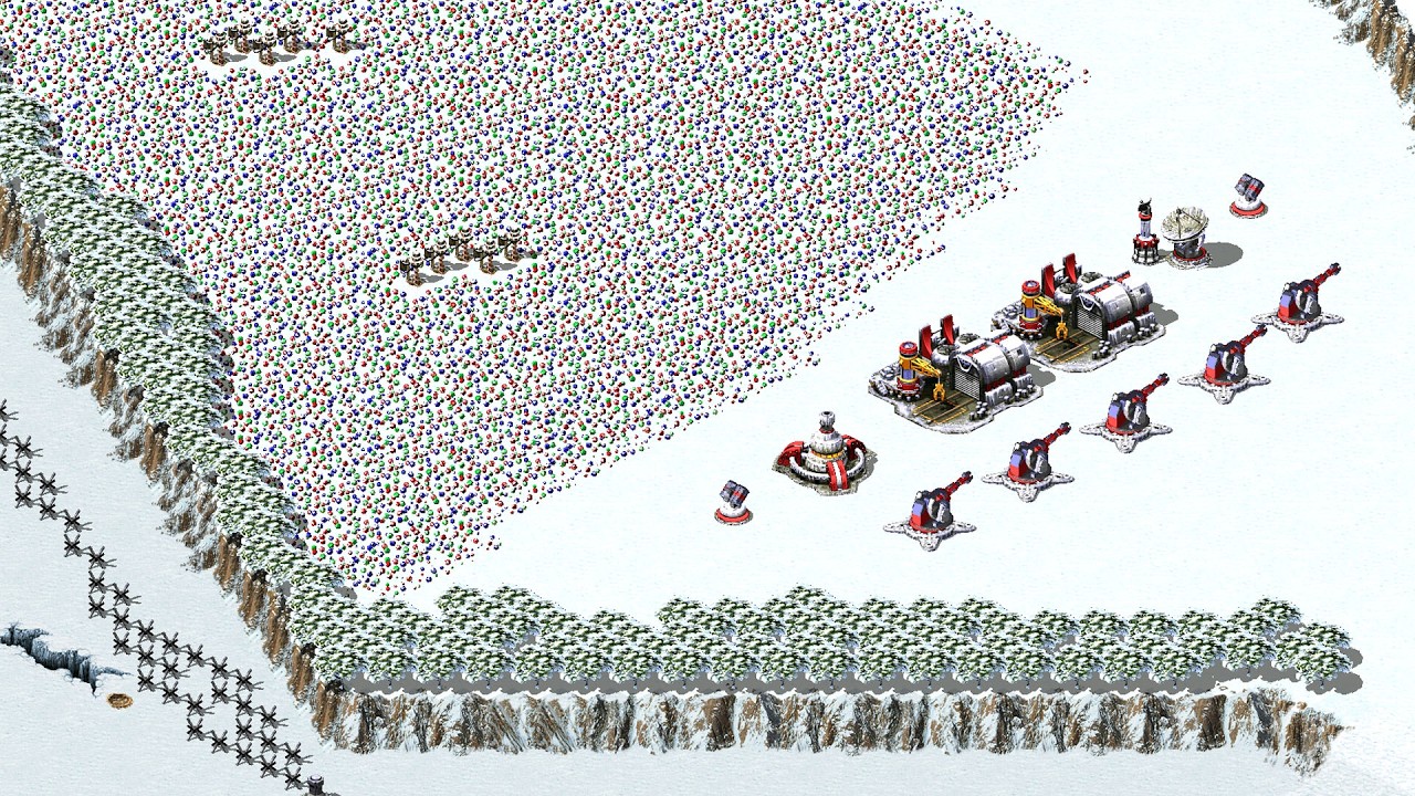 Red Alert 2 | Месть Юрия | 7 против 1 | Snow Arctic Twist, новая версия 2026, редактирование AP E...