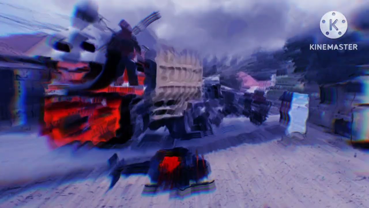 Gak Ada Sepinya Dijalan Raya Dump Truck Berubah Mirip Kepala Kerera Api Exe Effect Titik Lebur