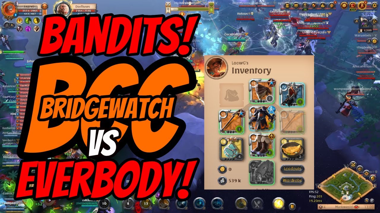 Bandits!☠️ 18/09/2023 [SoulSyth] POV | BW🟠 VS FS⚪️ VS CL🏴‍☠️ VS TF🟣 | Albion Online