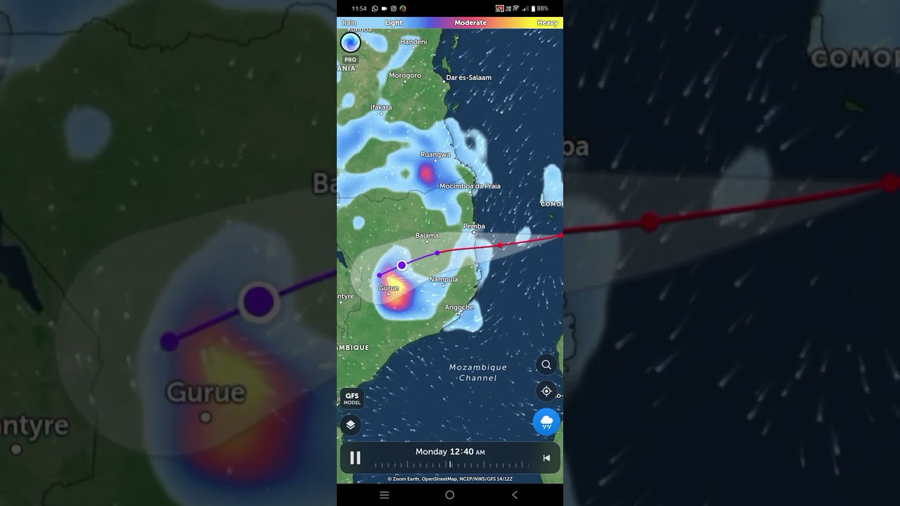 Tropical Cyclone Chido #tropicalcyclone #chido #rainsforecastalert #weatherupdate #shorts #zoomearth