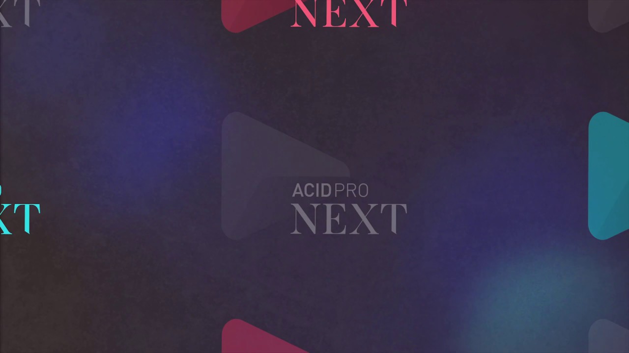 Acid Pro NEXT First Look Demonstration
