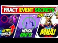 Secrets YOU MISSED In Fortnite Fracture EVENT! (Chapter 4)