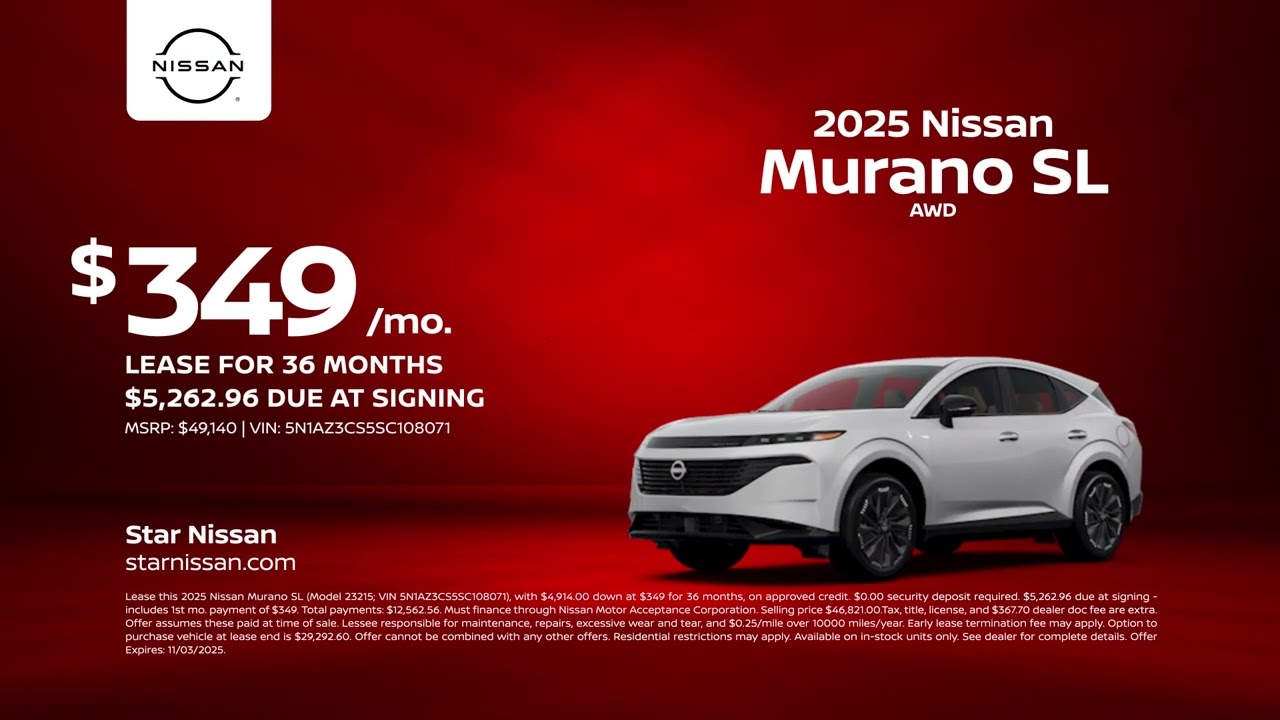 Nissan Murano 10/24/2025 6334275