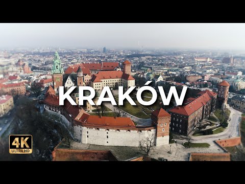 Kraków z drona