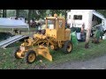 EXTREMELY RARE MINI ROAD GRADER