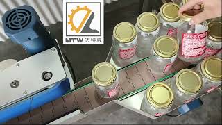 MTW  automatic blue belt labeling machine