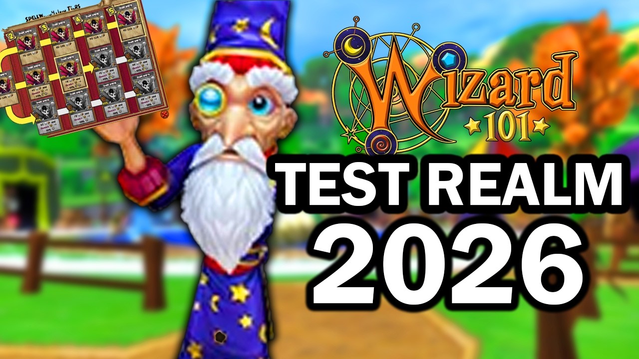 Wizard101's SPRING UPDATE 2026 Test Realm is OUT NOW! (FULL PATCH