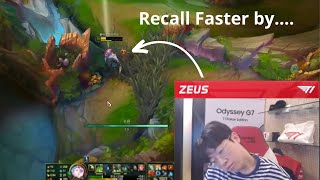 T1 Zeus Shows how to recall faster
